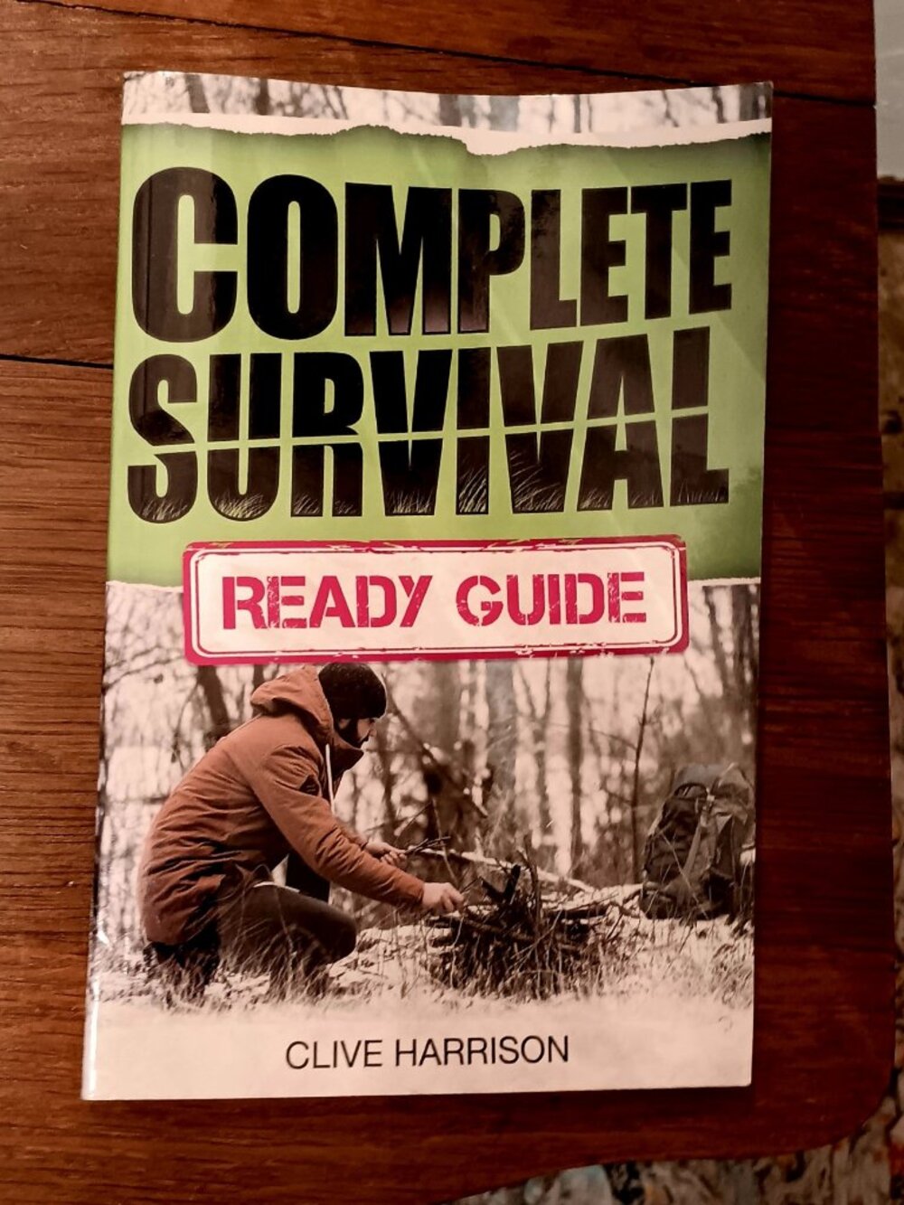 Emergency crisis survival book by Clive Harrison ~ war, pandemic, etc.